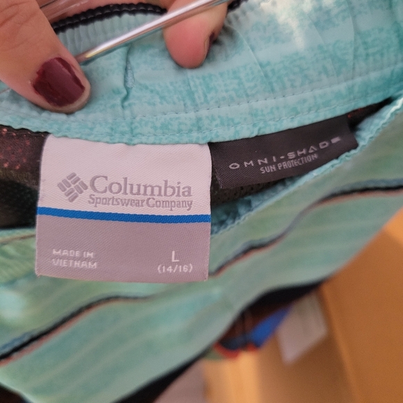 Columbia Omni Shade Mens Swim Trunks Large - Picture 8 of 10